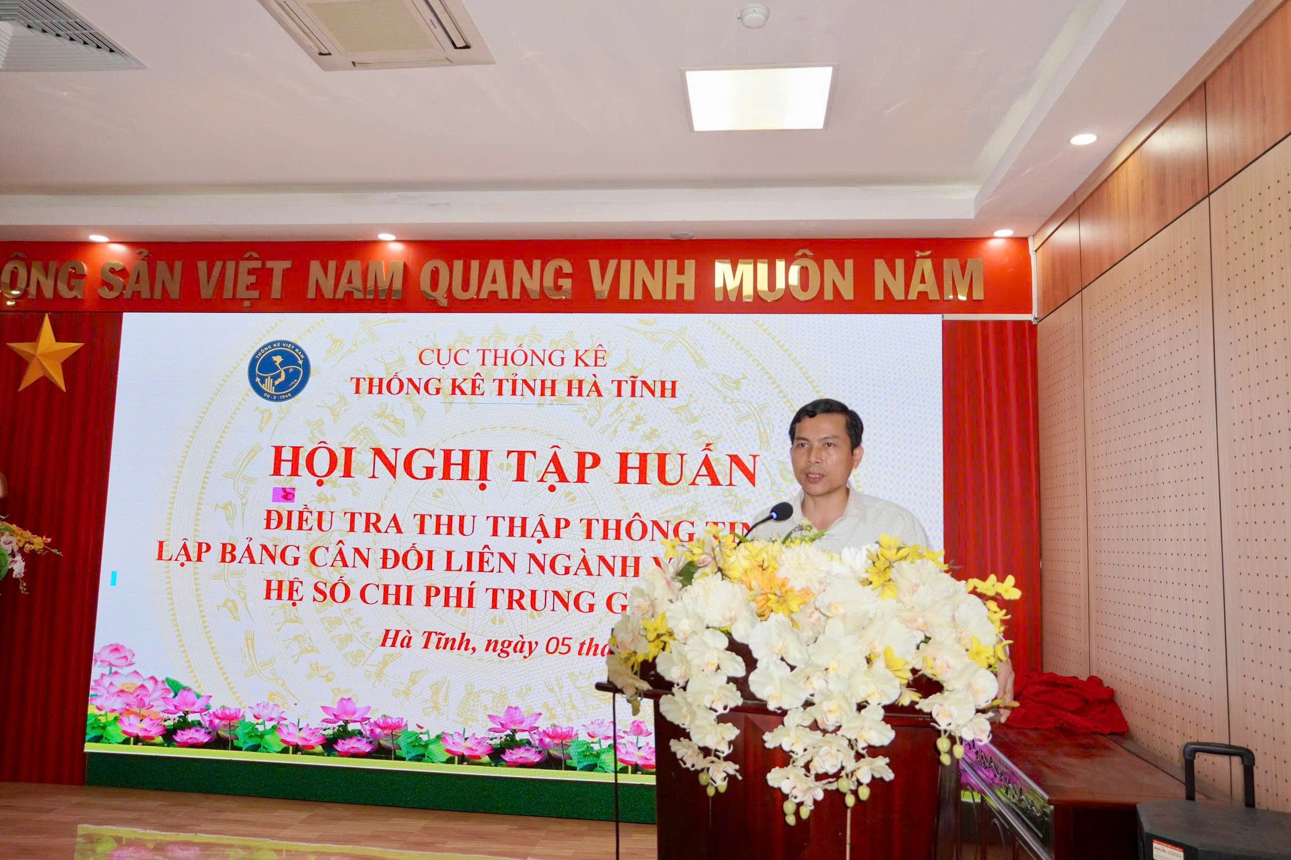 HÀ TĨNH TỔ CHỨC TẬP HUẤN NGHIỆP VỤ ĐIỀU TRA IO NĂM 2026